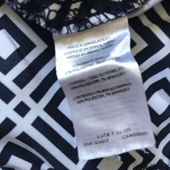 Trunks Swim Hybrd Shorts Mens Size 34 Flamingos Blue Pink Pockets Multi-Function - Picture 12 of 12